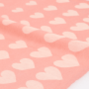Theedoek - Hearts - Pink